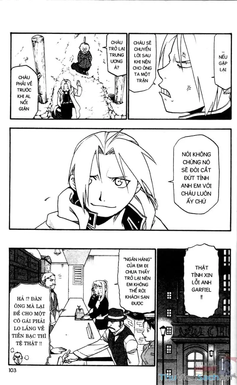 Truyện Tranh Giả Kim Thuật Sư trang 4