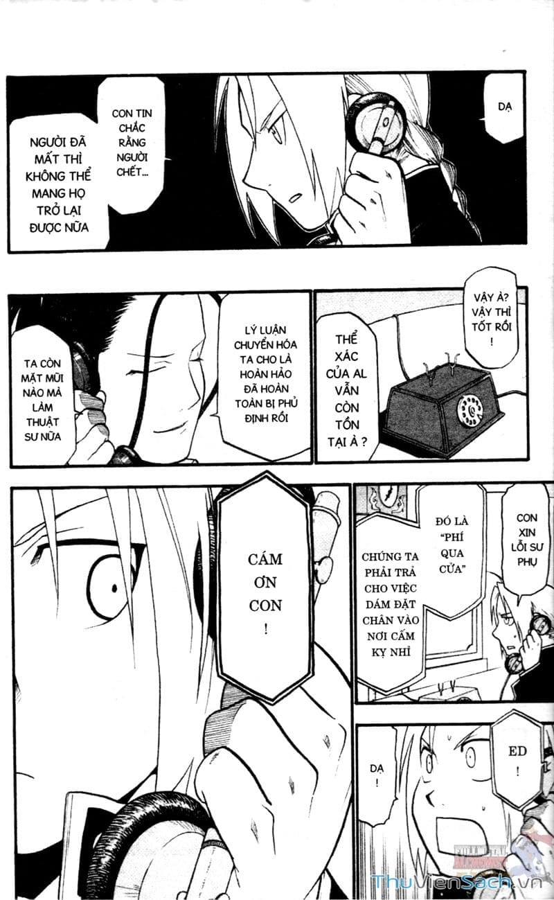 Truyện Tranh Giả Kim Thuật Sư trang 4