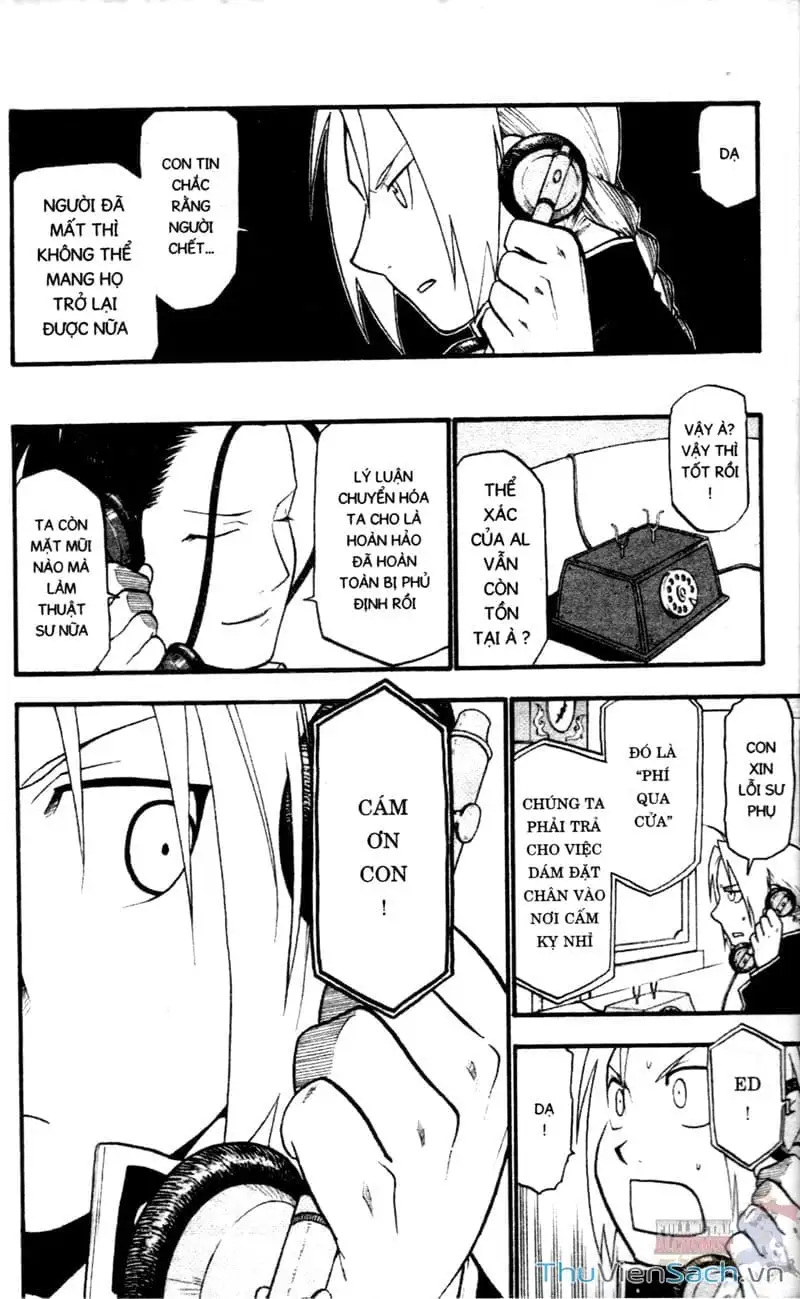 Truyện Tranh Giả Kim Thuật Sư trang 4