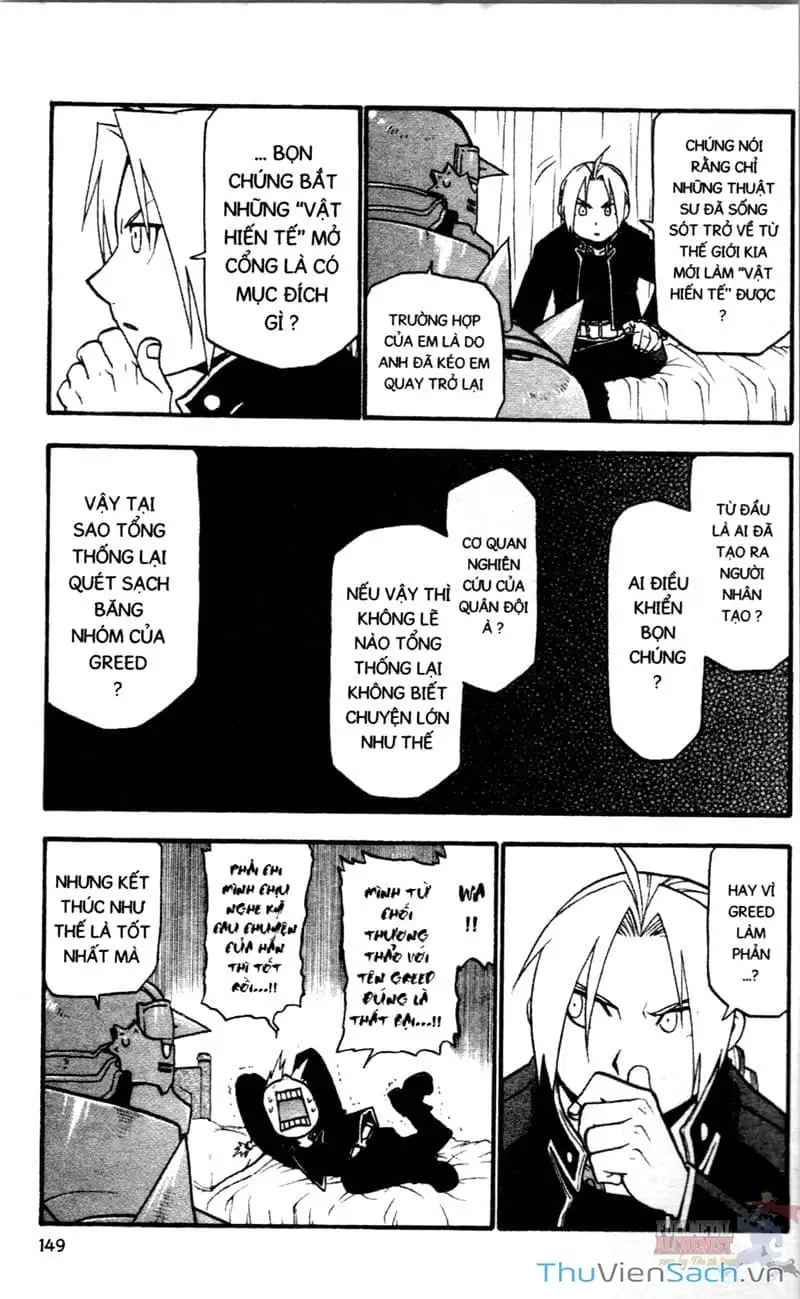 Truyện Tranh Giả Kim Thuật Sư trang 4