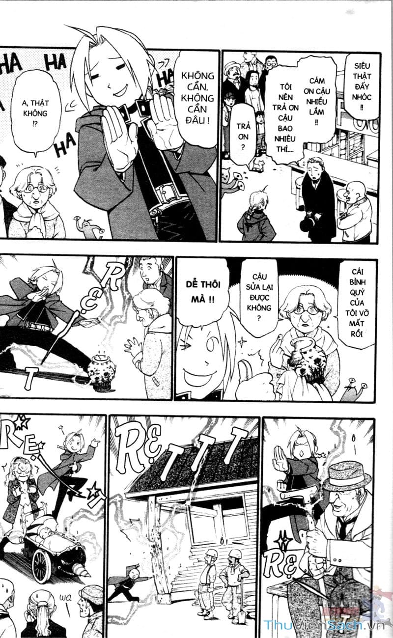 Truyện Tranh Giả Kim Thuật Sư trang 4