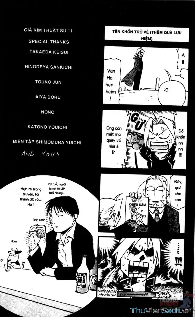 Truyện Tranh Giả Kim Thuật Sư trang 4