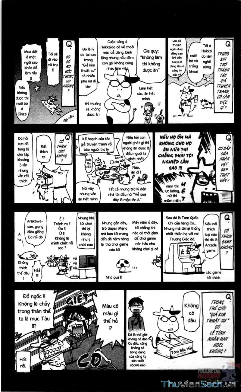 Truyện Tranh Giả Kim Thuật Sư trang 4