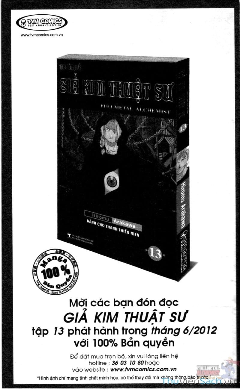 Truyện Tranh Giả Kim Thuật Sư trang 4