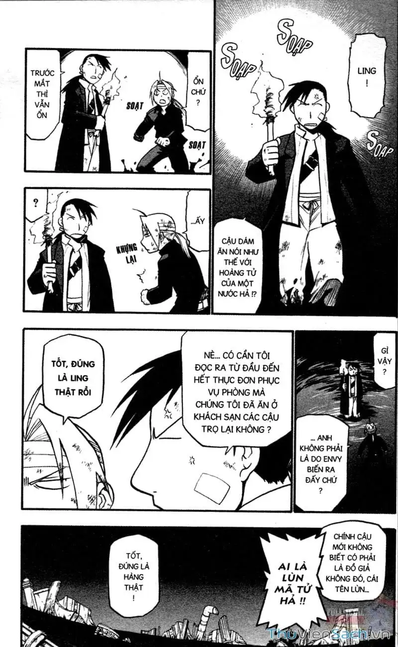 Truyện Tranh Giả Kim Thuật Sư trang 4