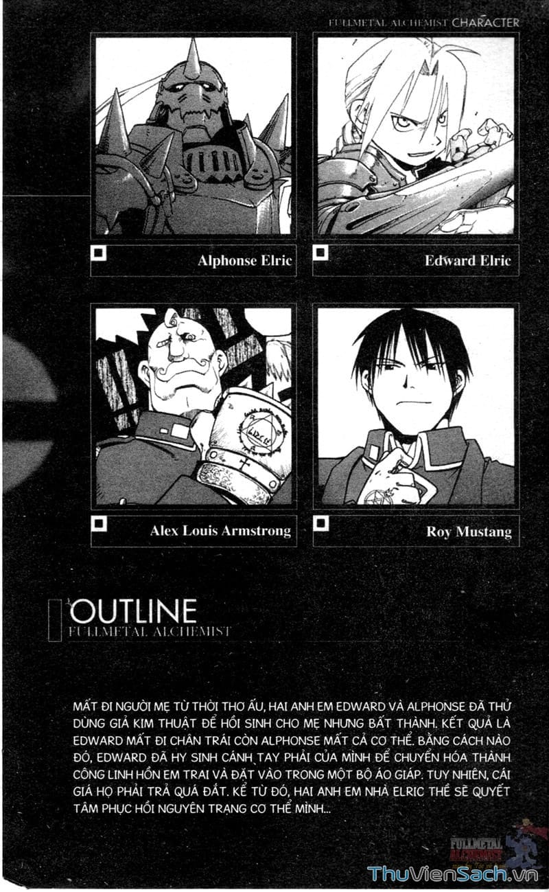 Truyện Tranh Giả Kim Thuật Sư trang 4