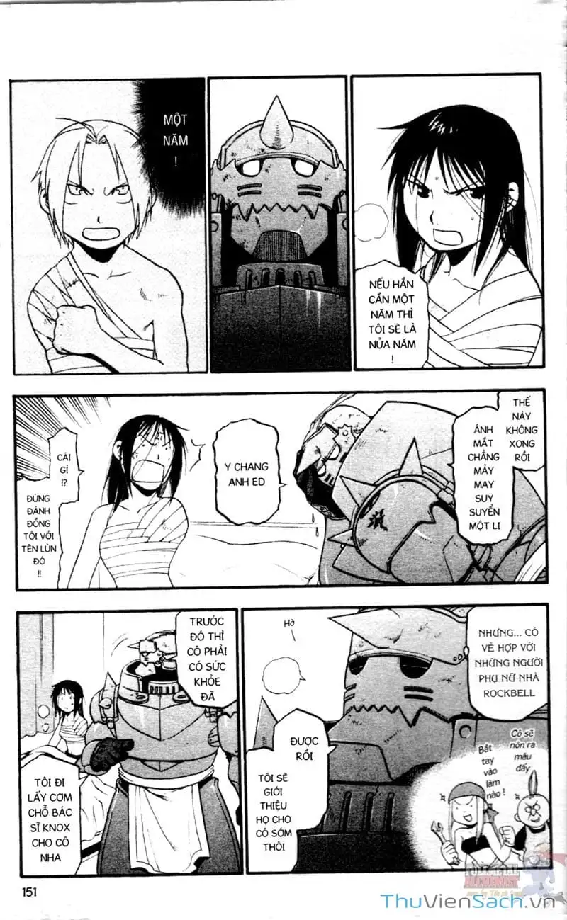 Truyện Tranh Giả Kim Thuật Sư trang 4