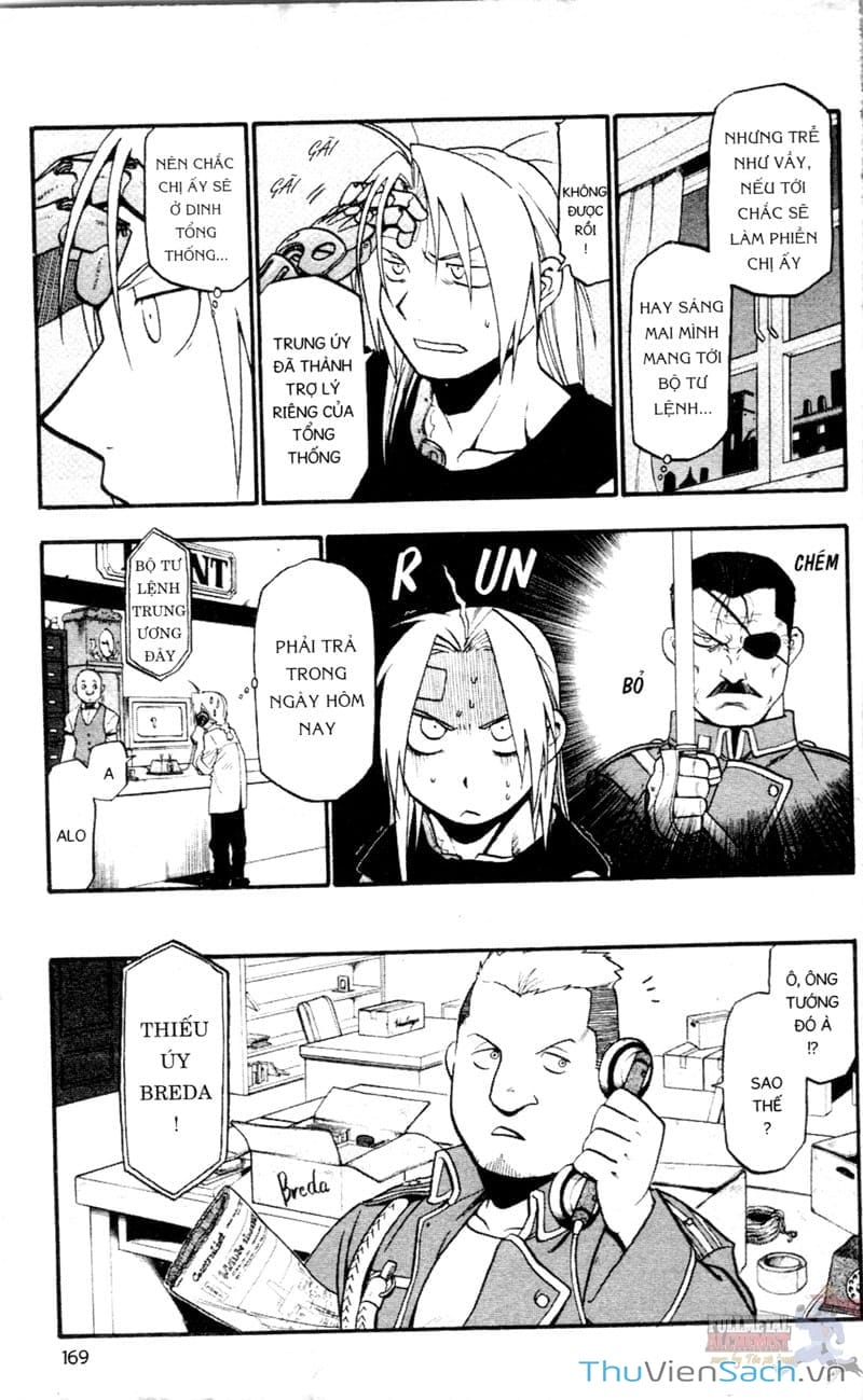 Truyện Tranh Giả Kim Thuật Sư trang 4