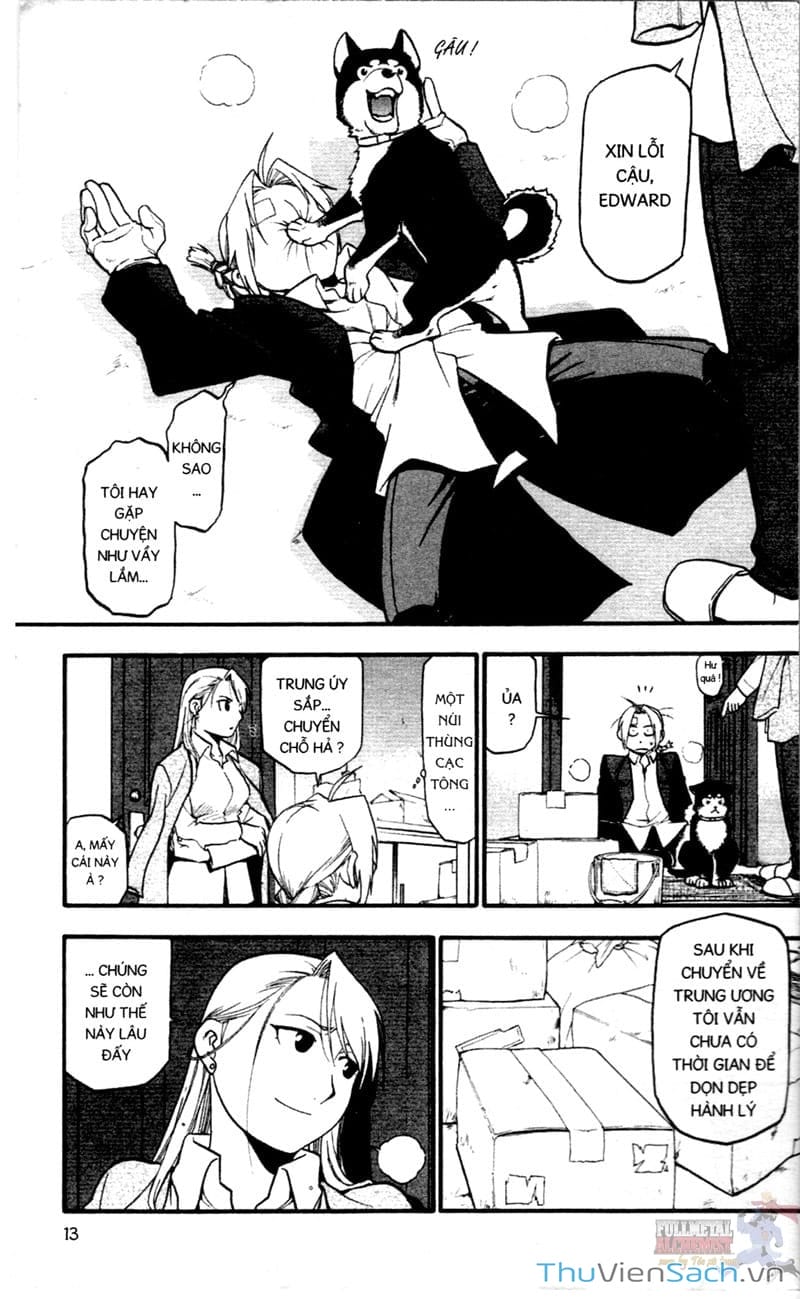 Truyện Tranh Giả Kim Thuật Sư trang 4