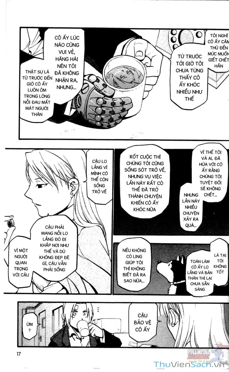 Truyện Tranh Giả Kim Thuật Sư trang 4