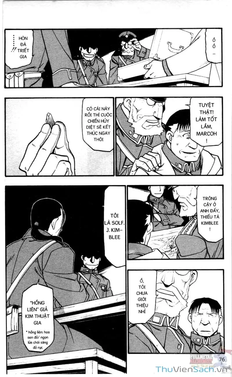 Truyện Tranh Giả Kim Thuật Sư trang 4
