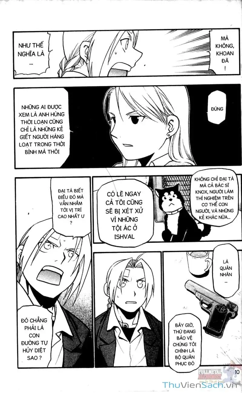 Truyện Tranh Giả Kim Thuật Sư trang 4