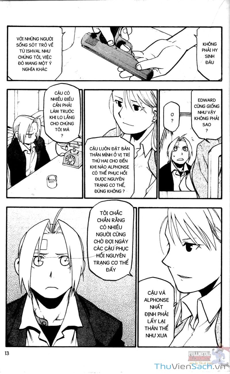 Truyện Tranh Giả Kim Thuật Sư trang 4