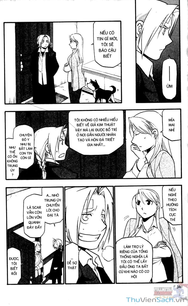 Truyện Tranh Giả Kim Thuật Sư trang 4