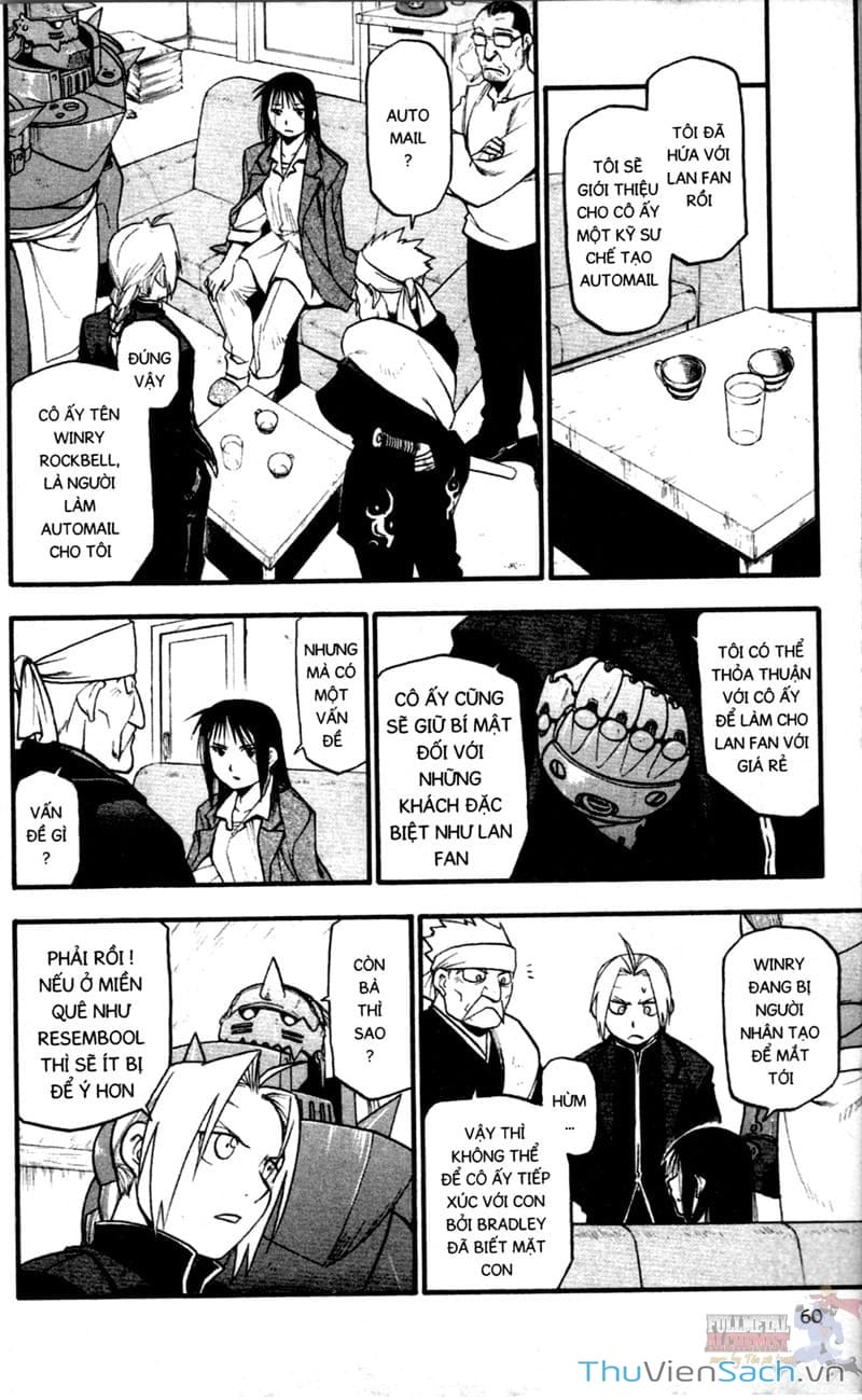 Truyện Tranh Giả Kim Thuật Sư trang 4