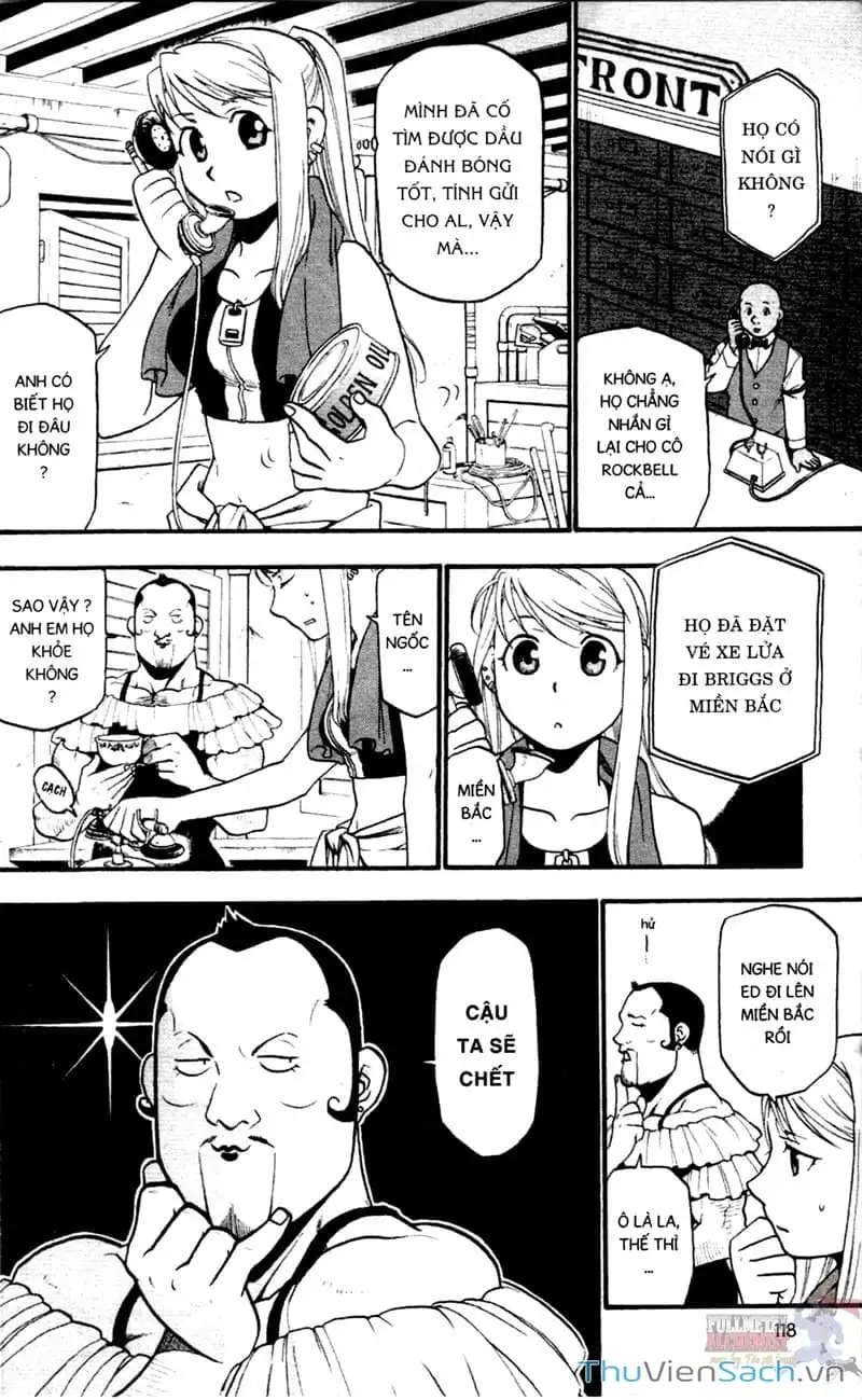 Truyện Tranh Giả Kim Thuật Sư trang 4