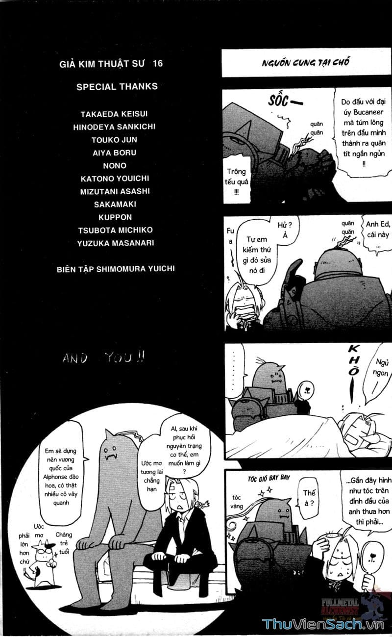 Truyện Tranh Giả Kim Thuật Sư trang 4