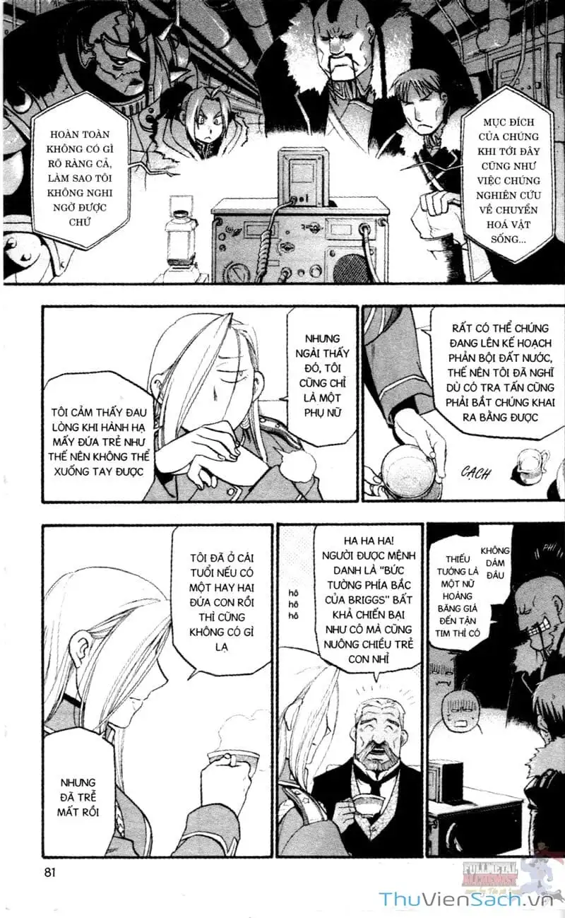 Truyện Tranh Giả Kim Thuật Sư trang 4