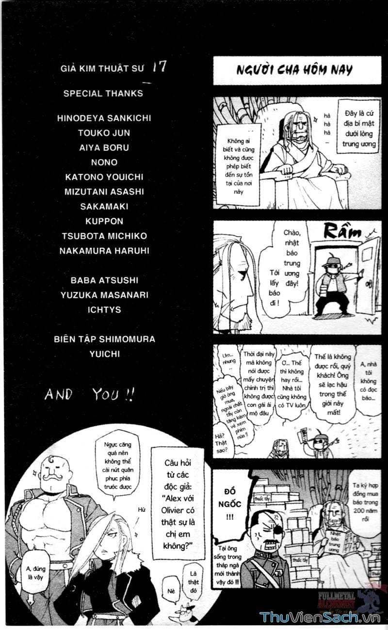 Truyện Tranh Giả Kim Thuật Sư trang 4