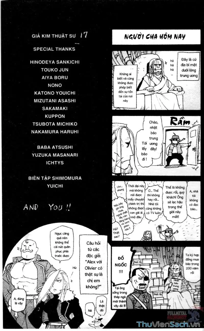 Truyện Tranh Giả Kim Thuật Sư trang 4