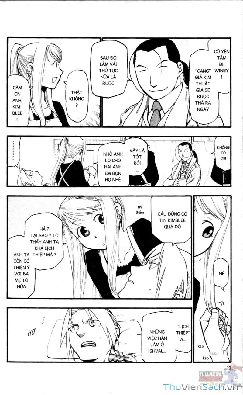 Truyện Tranh Giả Kim Thuật Sư trang 4