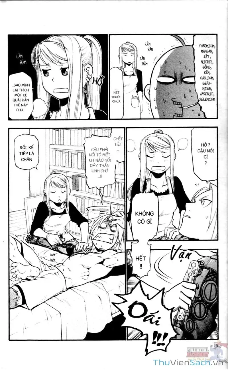 Truyện Tranh Giả Kim Thuật Sư trang 4