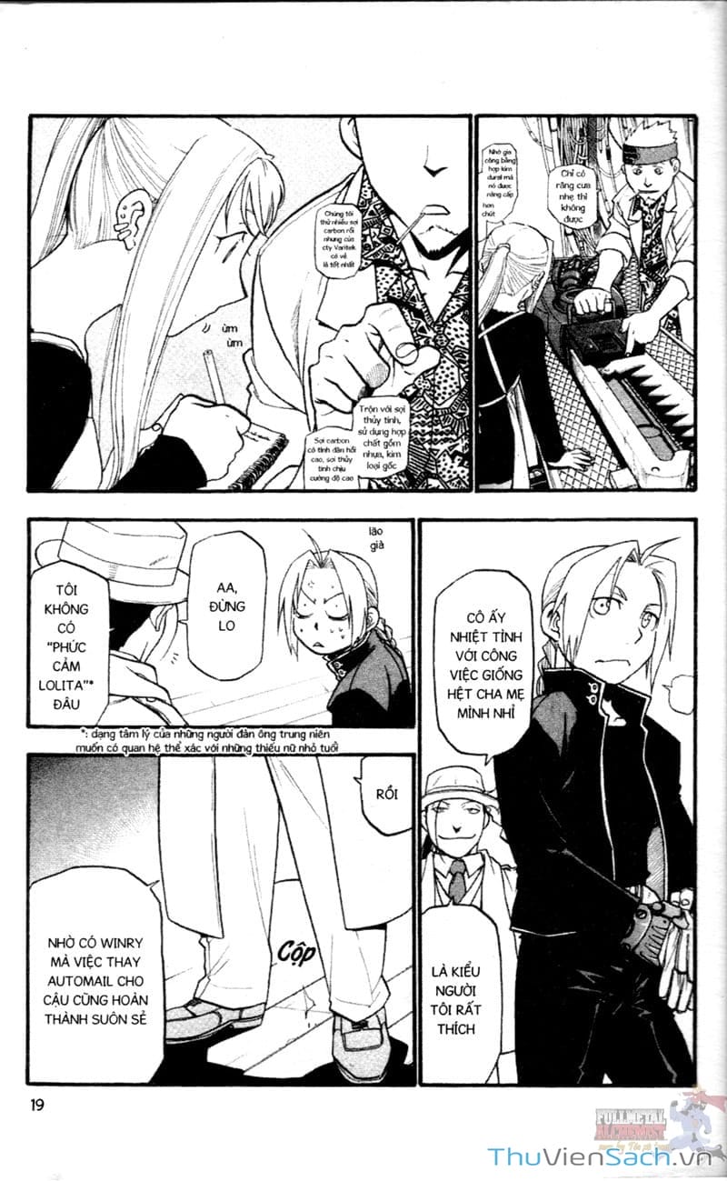 Truyện Tranh Giả Kim Thuật Sư trang 4