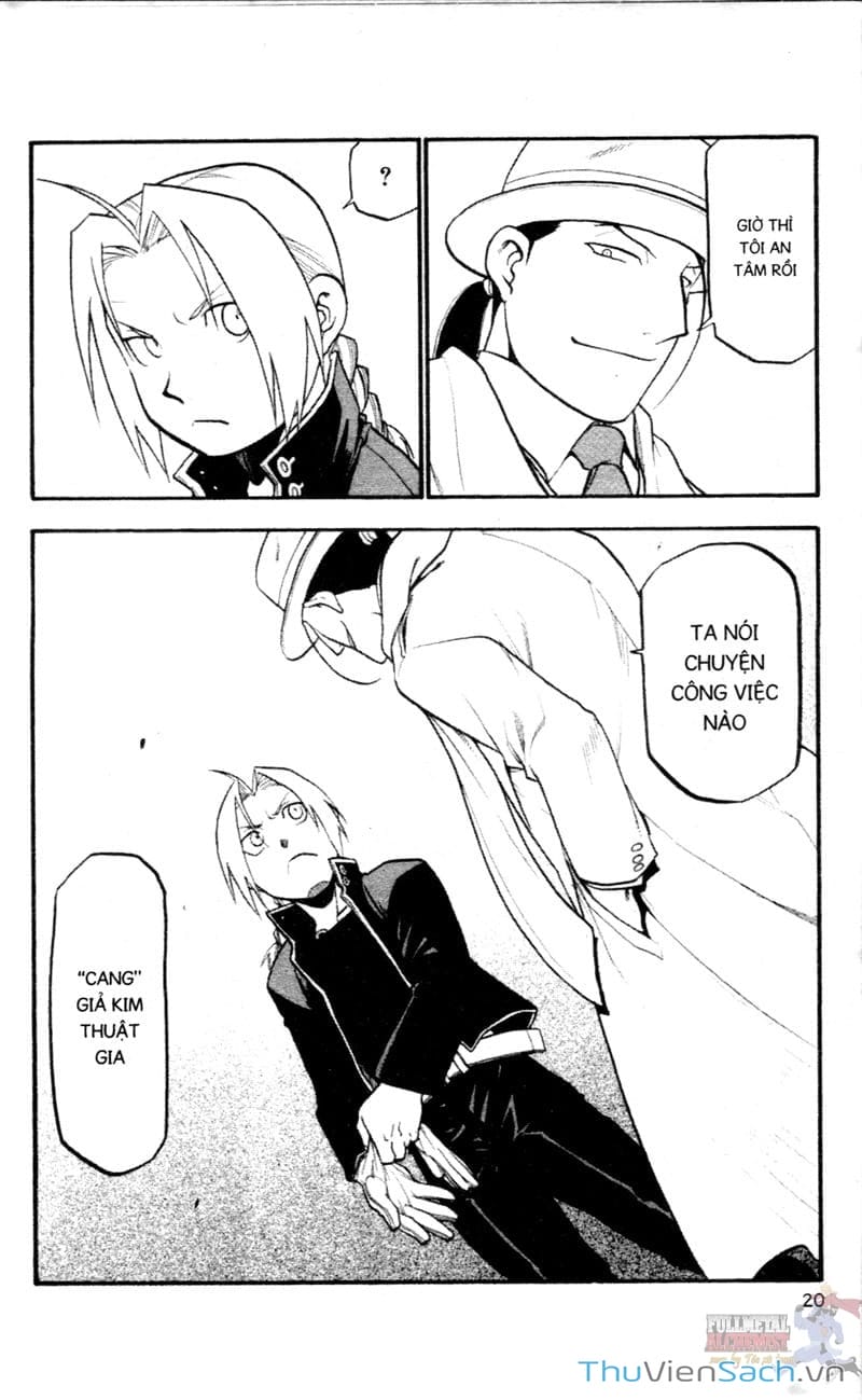Truyện Tranh Giả Kim Thuật Sư trang 4
