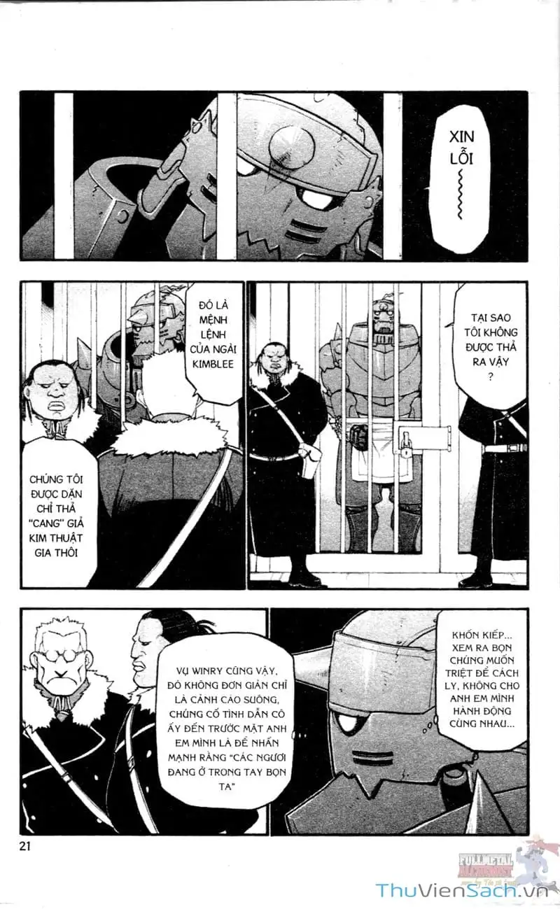 Truyện Tranh Giả Kim Thuật Sư trang 4