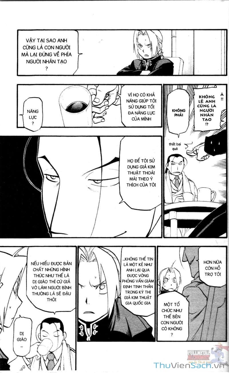Truyện Tranh Giả Kim Thuật Sư trang 4