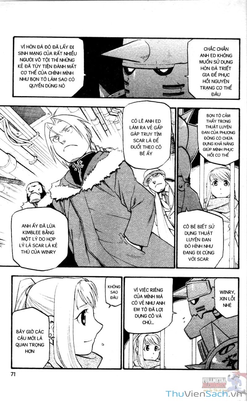 Truyện Tranh Giả Kim Thuật Sư trang 4