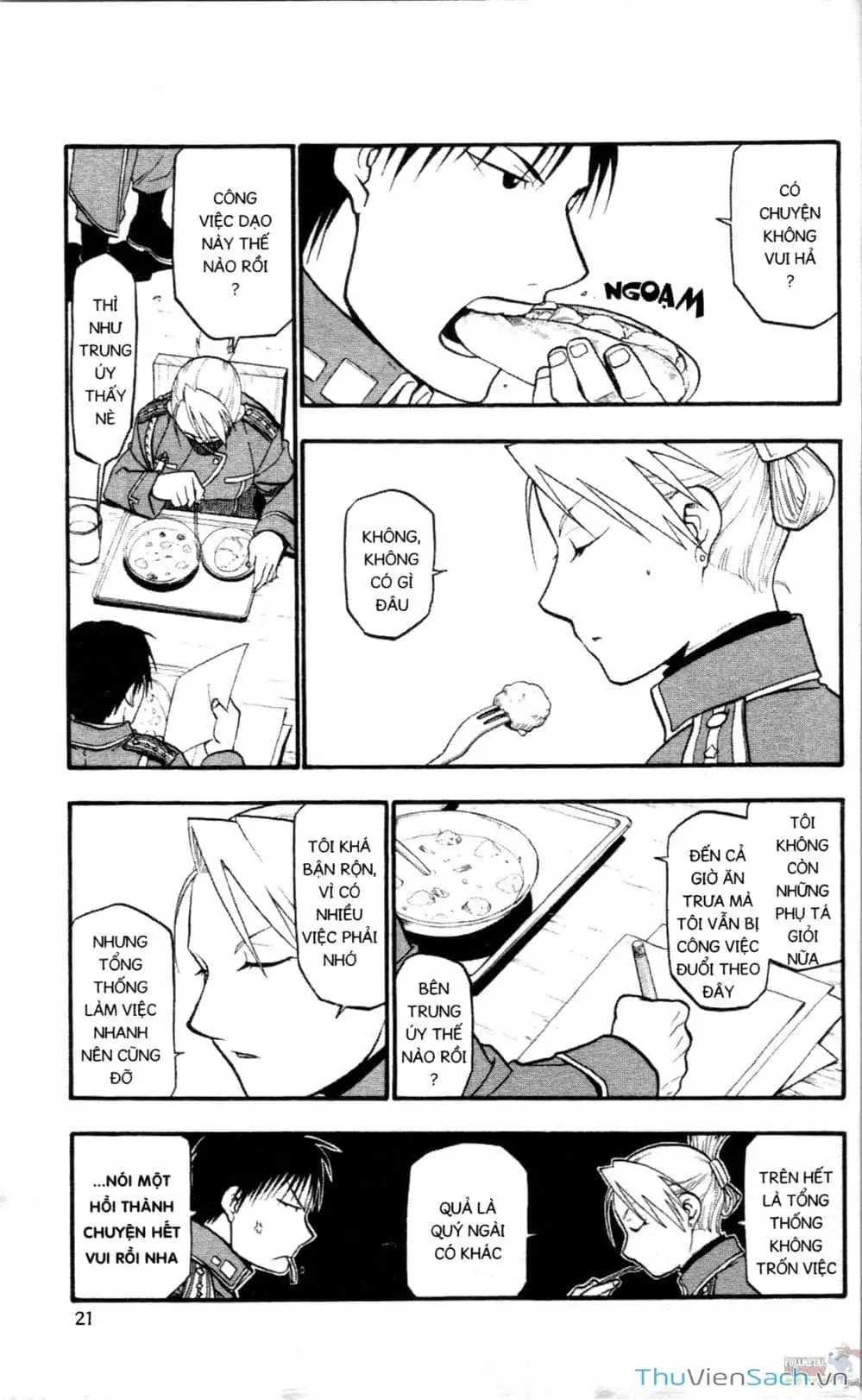 Truyện Tranh Giả Kim Thuật Sư trang 4