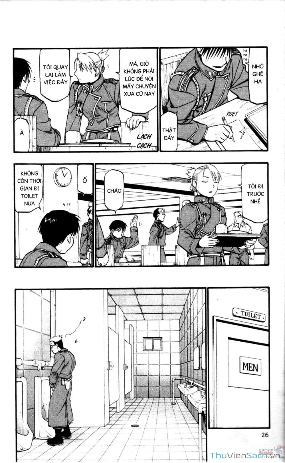 Truyện Tranh Giả Kim Thuật Sư trang 4