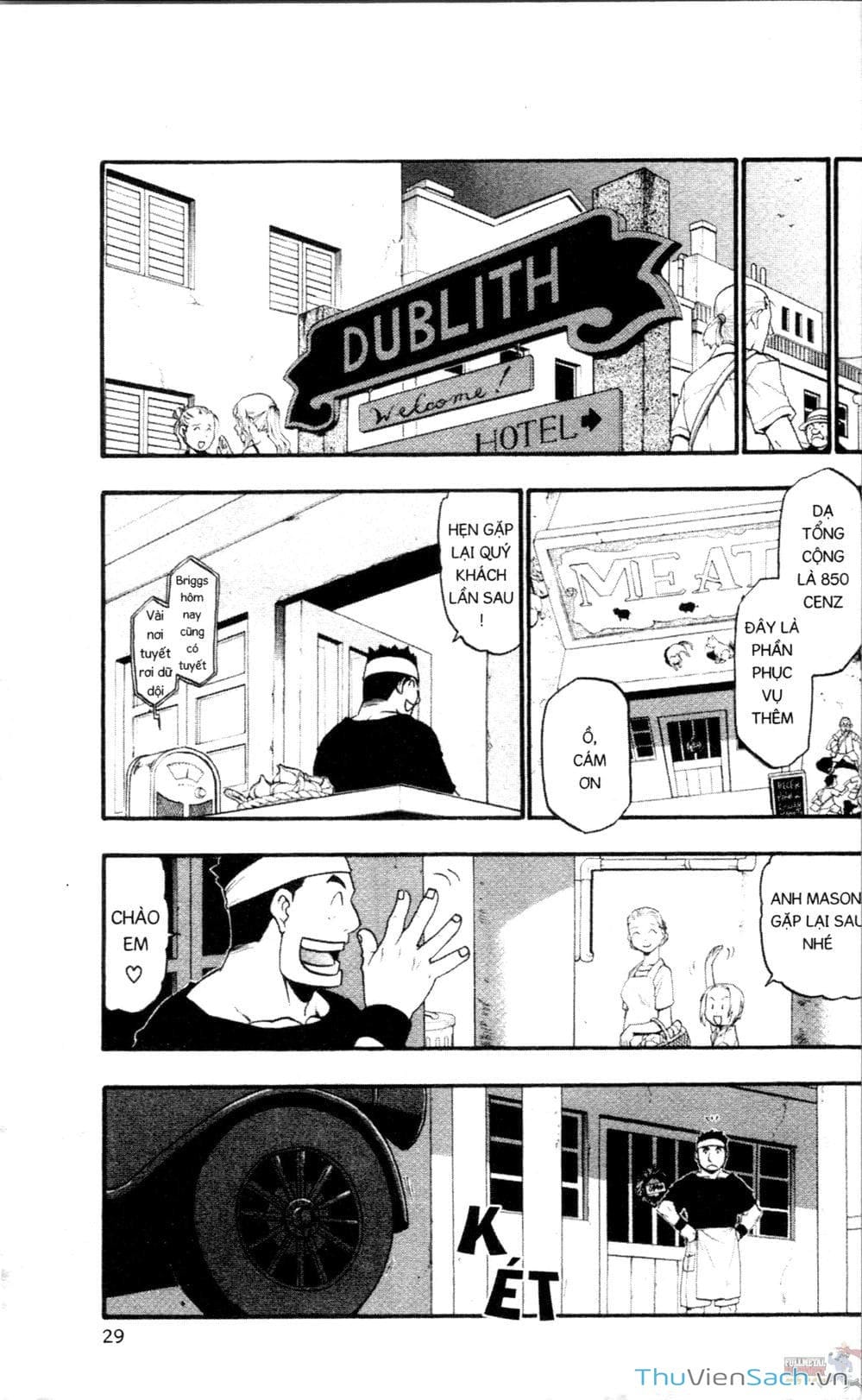 Truyện Tranh Giả Kim Thuật Sư trang 4