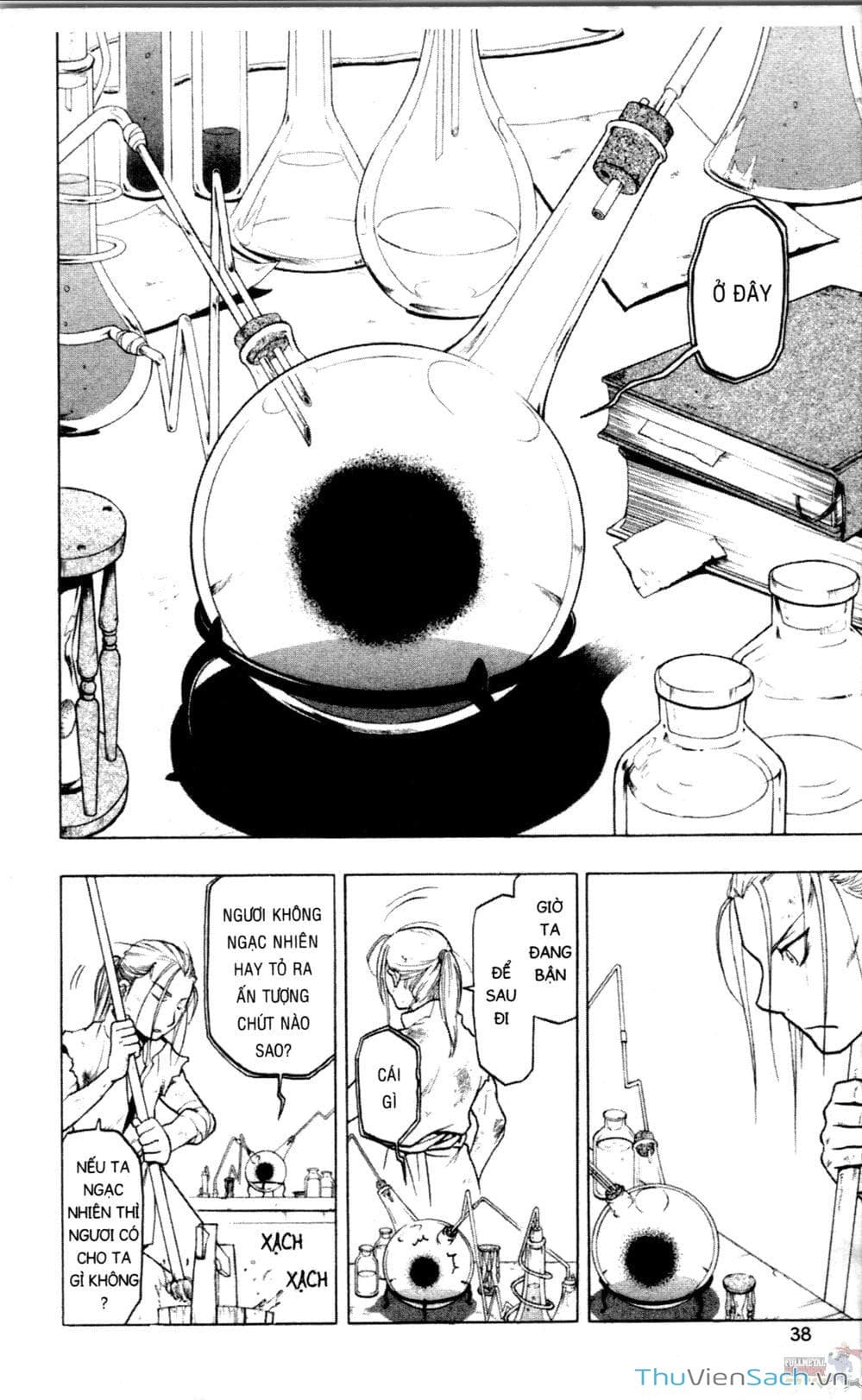 Truyện Tranh Giả Kim Thuật Sư trang 4