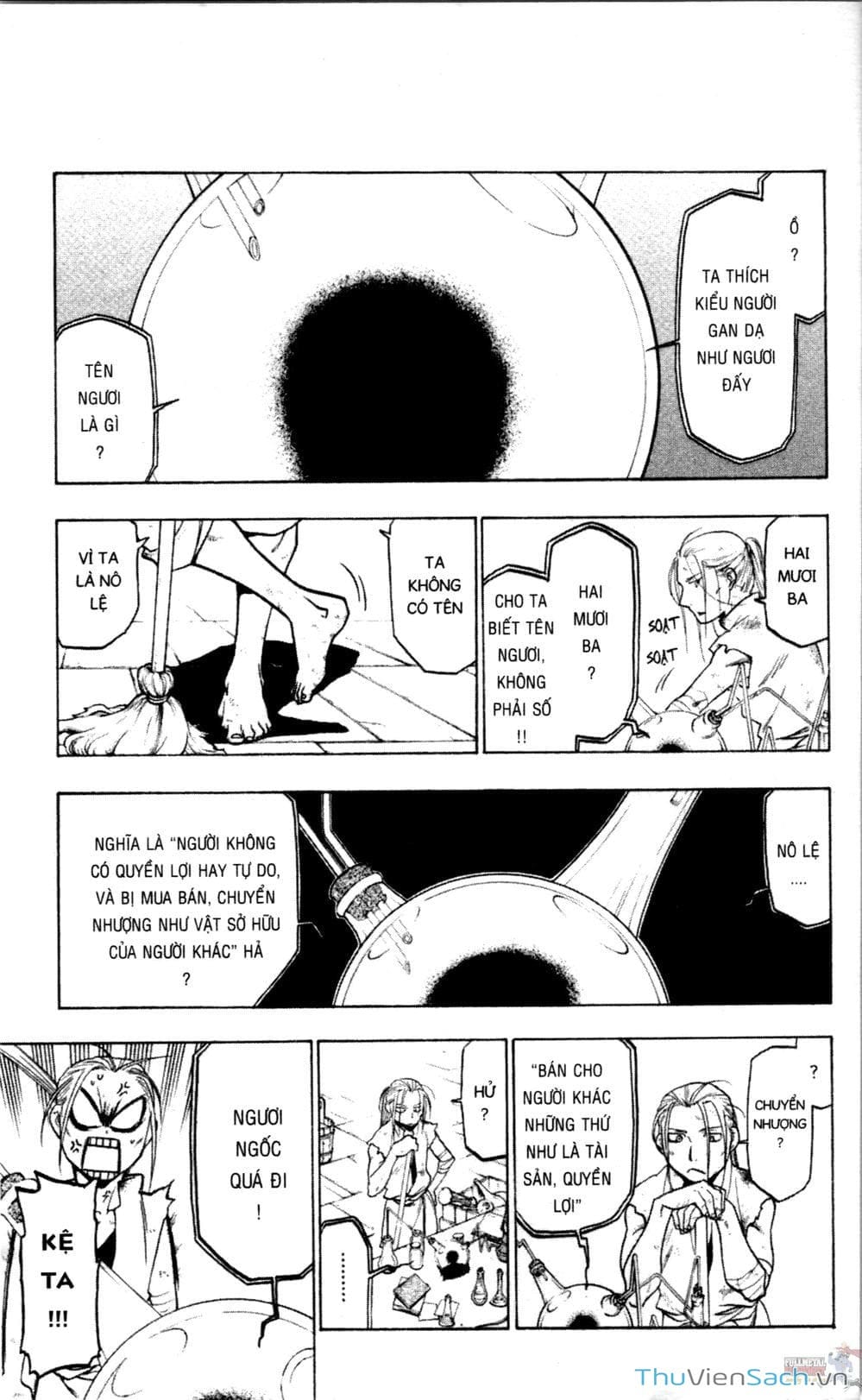 Truyện Tranh Giả Kim Thuật Sư trang 4