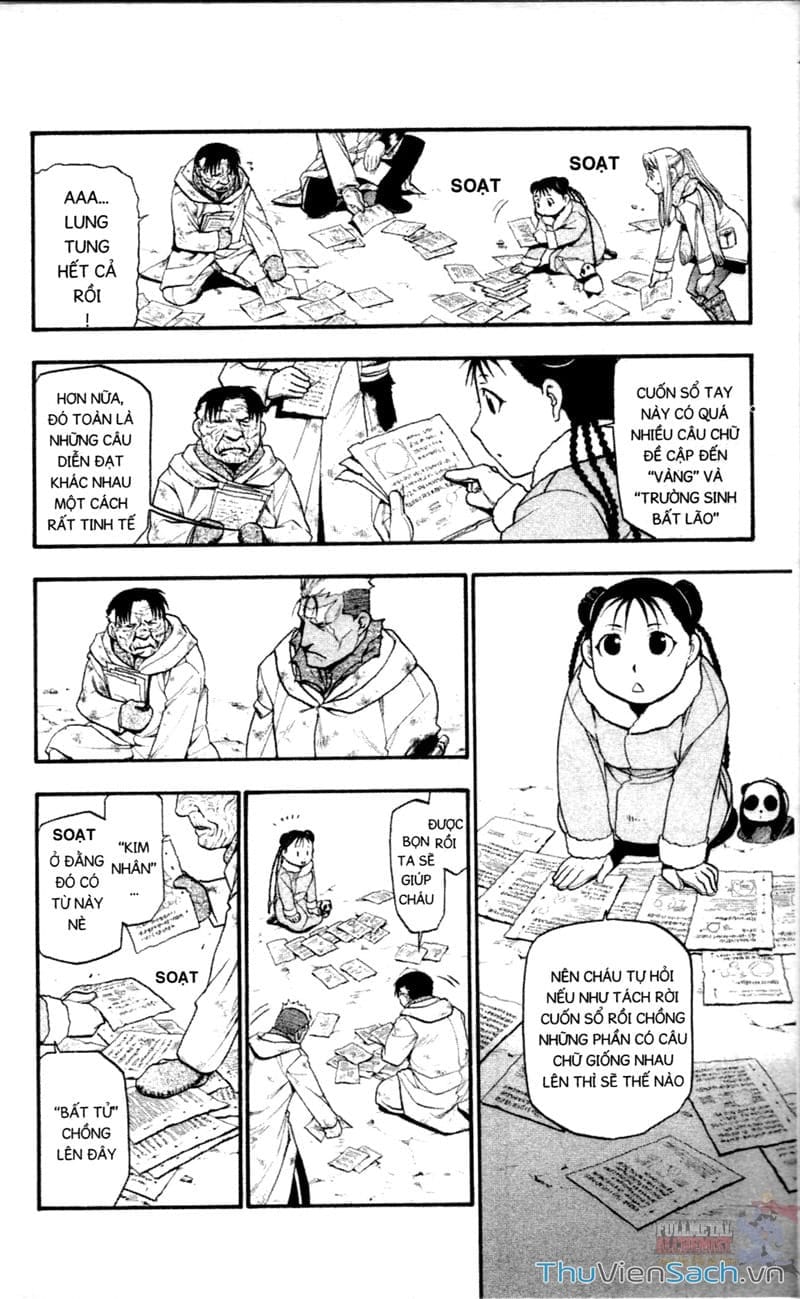 Truyện Tranh Giả Kim Thuật Sư trang 4