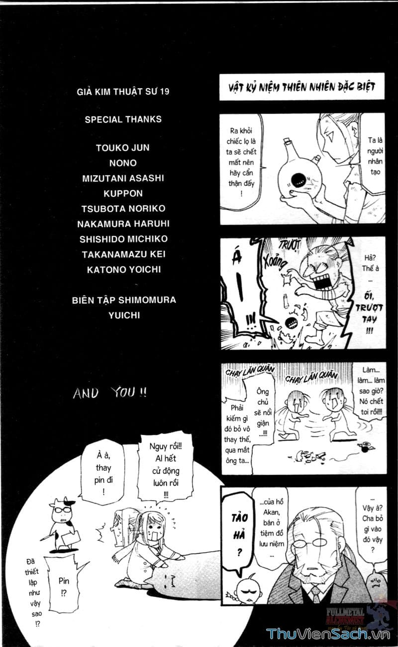 Truyện Tranh Giả Kim Thuật Sư trang 4