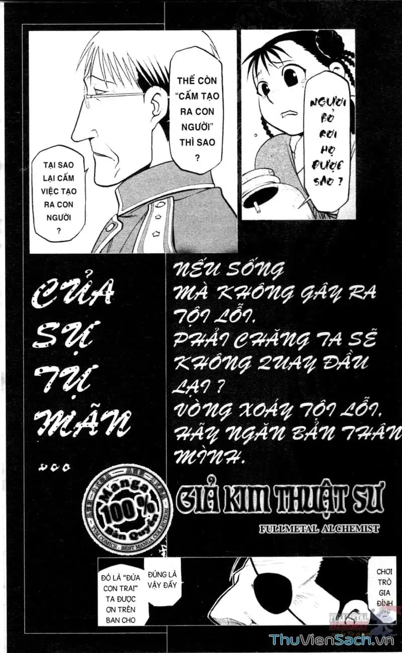 Truyện Tranh Giả Kim Thuật Sư trang 4