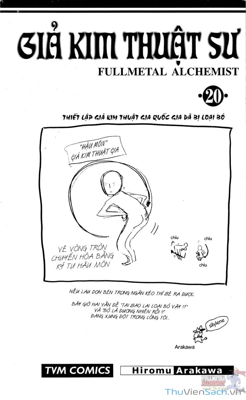 Truyện Tranh Giả Kim Thuật Sư trang 4
