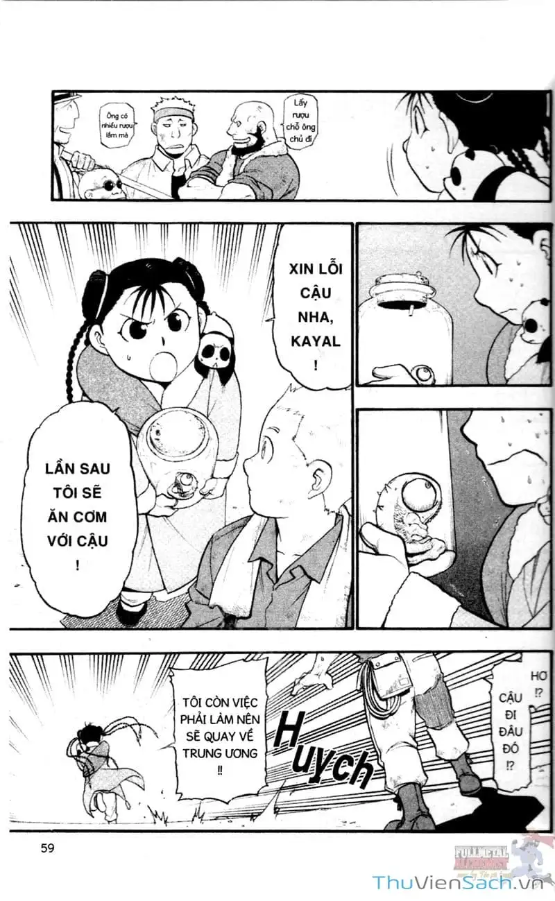 Truyện Tranh Giả Kim Thuật Sư trang 4