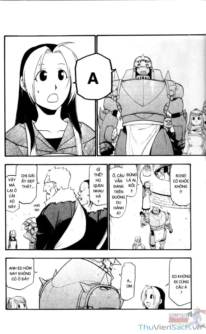 Truyện Tranh Giả Kim Thuật Sư trang 4