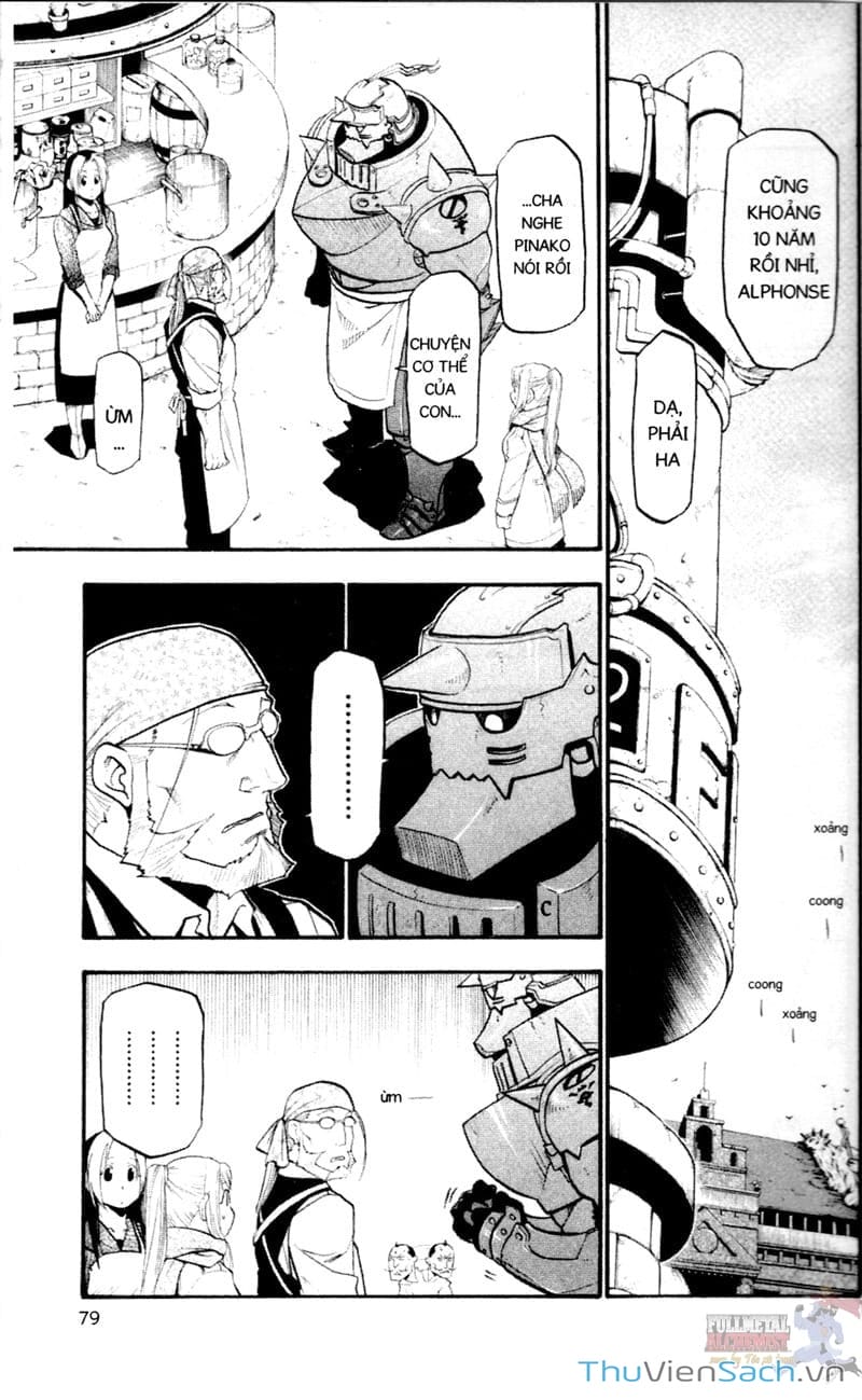 Truyện Tranh Giả Kim Thuật Sư trang 4