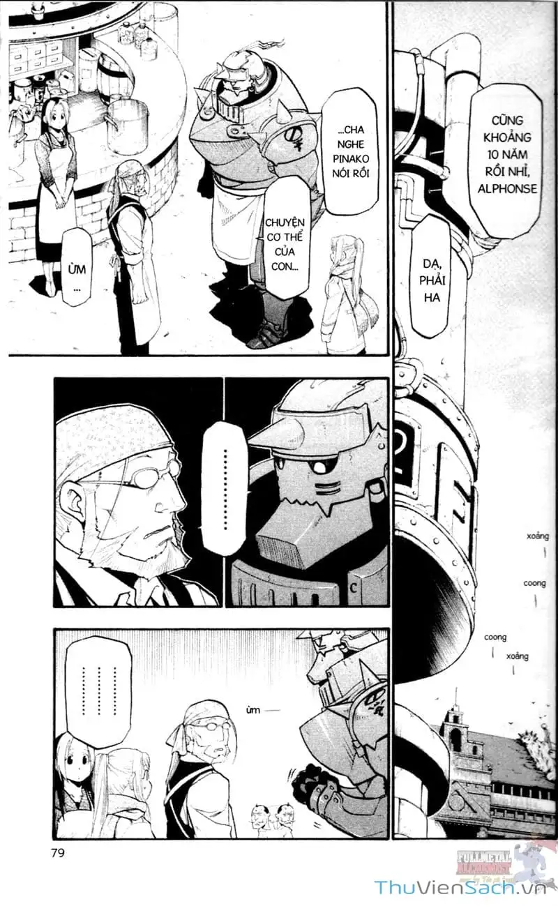 Truyện Tranh Giả Kim Thuật Sư trang 4