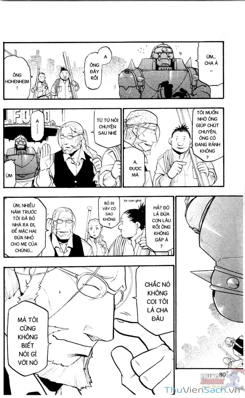 Truyện Tranh Giả Kim Thuật Sư trang 4