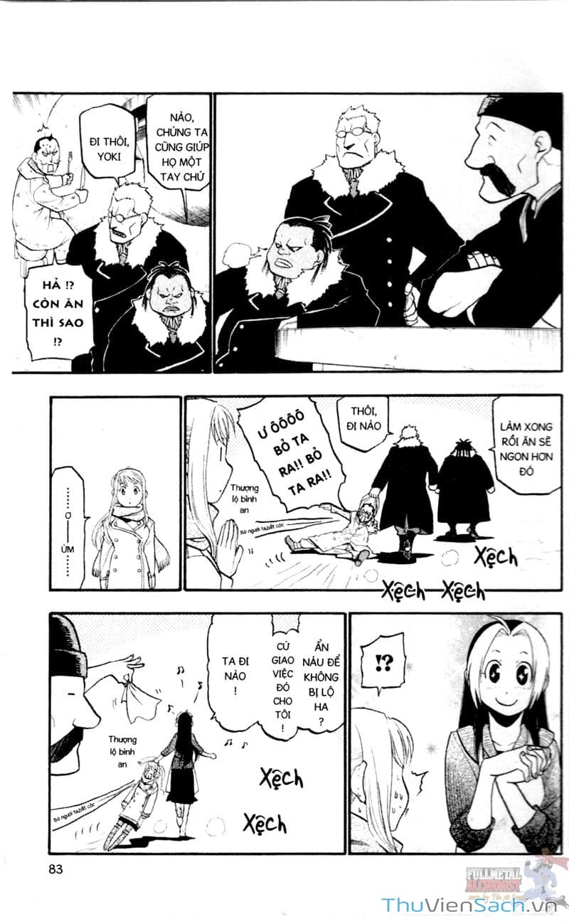 Truyện Tranh Giả Kim Thuật Sư trang 4