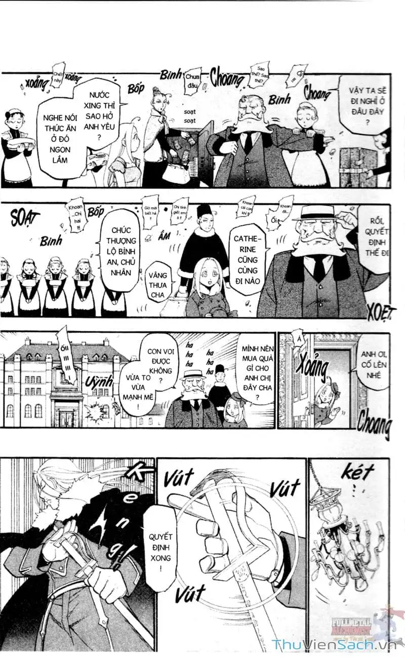 Truyện Tranh Giả Kim Thuật Sư trang 4