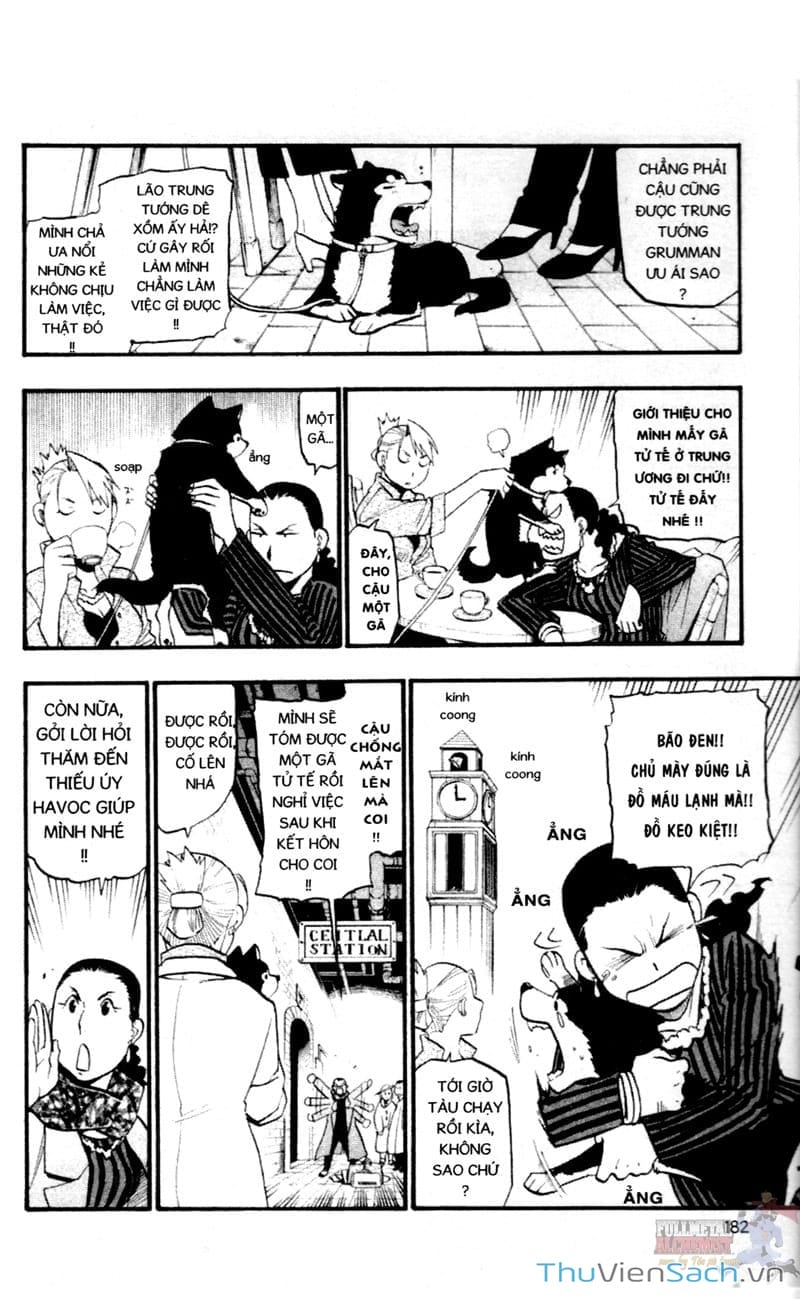 Truyện Tranh Giả Kim Thuật Sư trang 4