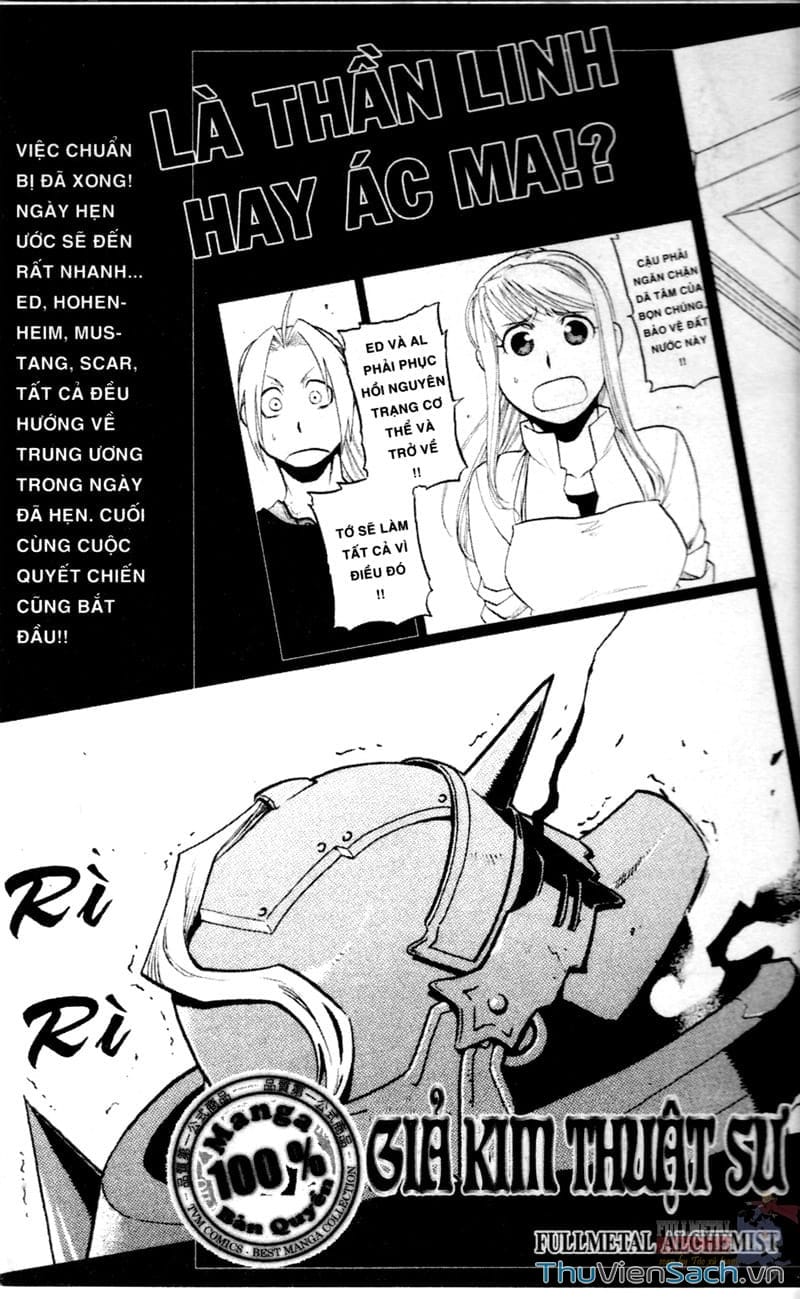 Truyện Tranh Giả Kim Thuật Sư trang 4