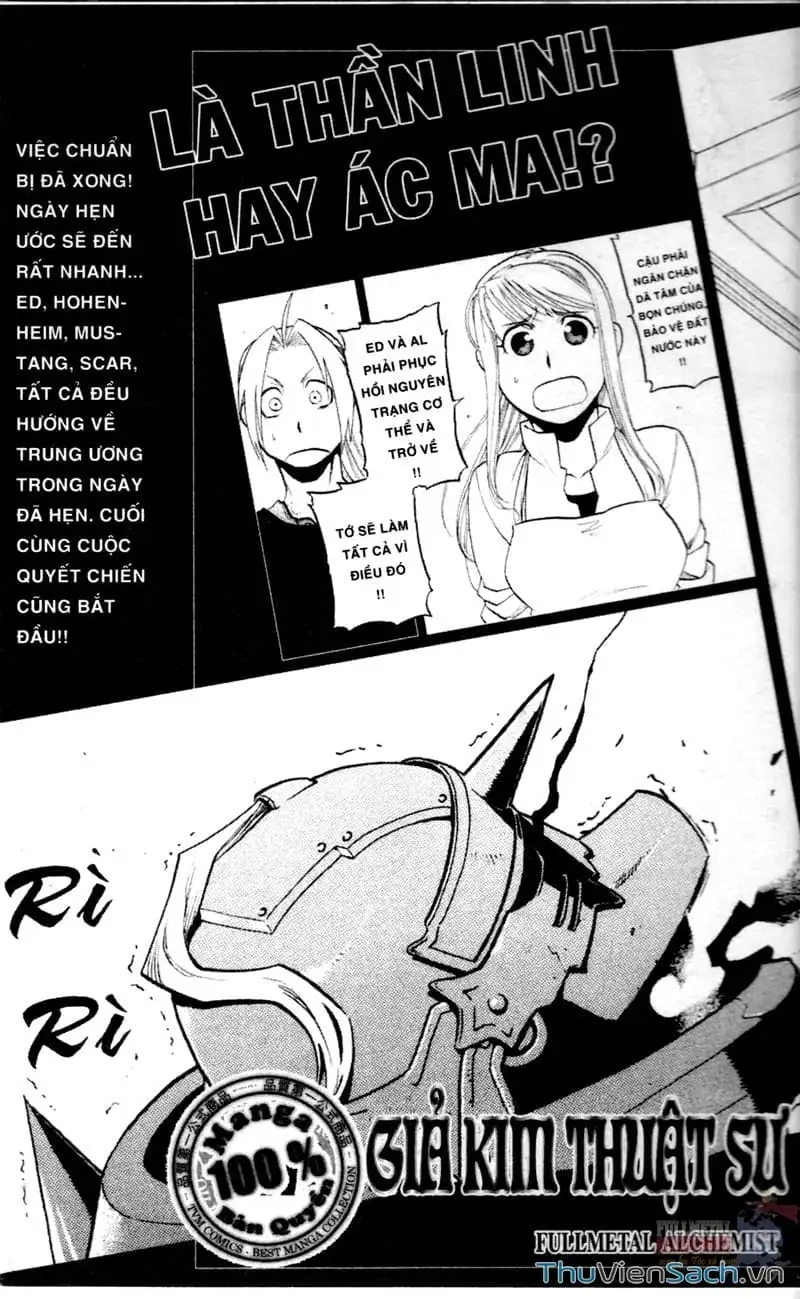 Truyện Tranh Giả Kim Thuật Sư trang 4